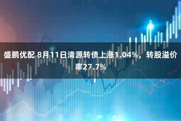 盛鹏优配 8月11日清源转债上涨1.04%，转股溢价率27.7%
